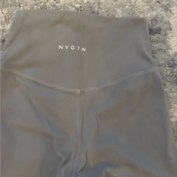 NVGTN Grey 7/8 Compression Leggings, SZ XS - Picture 3 of 6